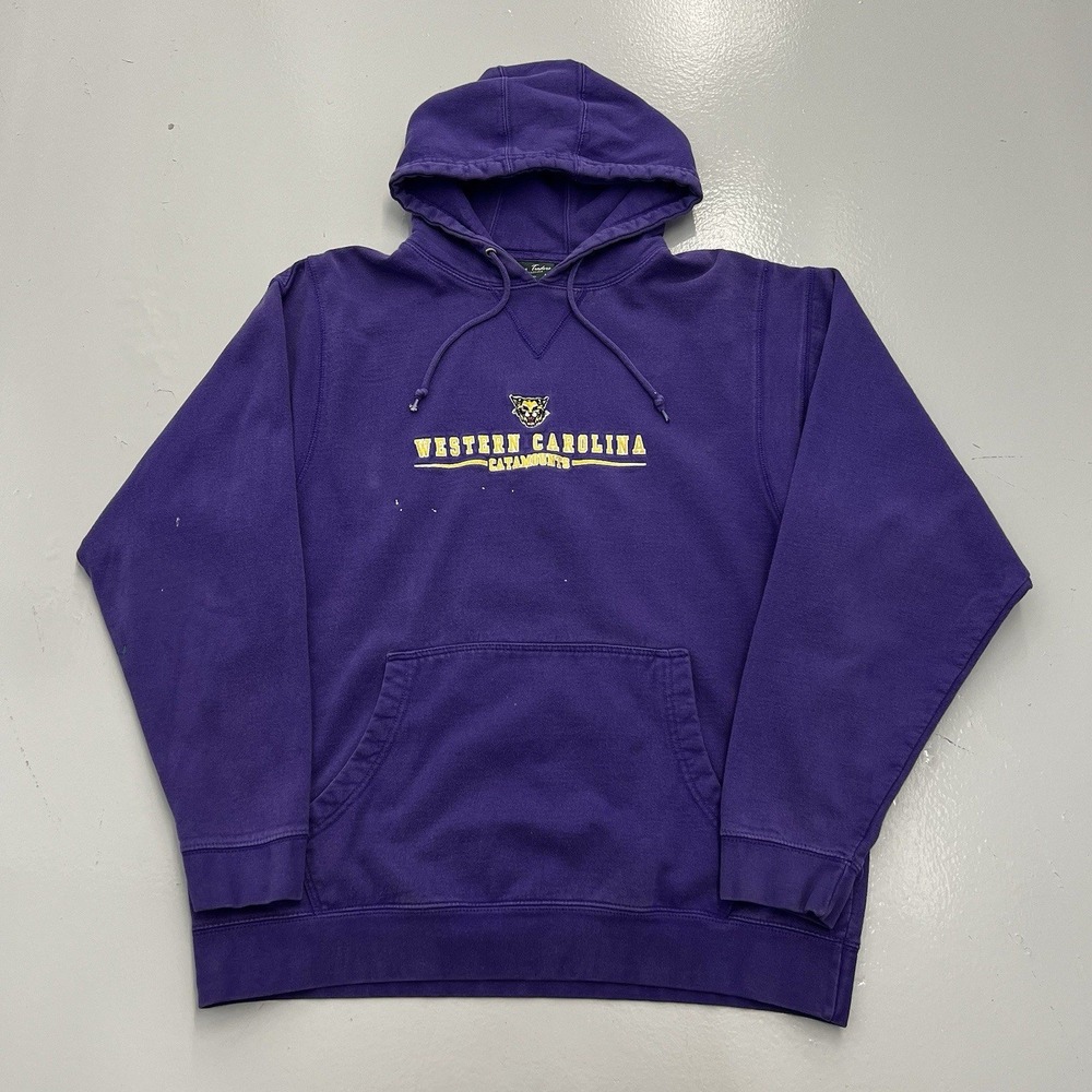 Carolina Traders Western Carolina Catamounts Hoodie Purple Mens Large WCU Hoodie